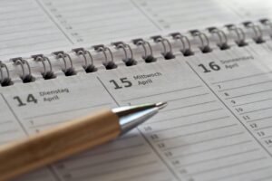 Recommended schedule for men's Brazilian waxing appointments.